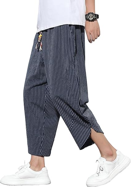 Amazon | [Fasshonrida] サルエルパンツ メンズ ズボン 夏用